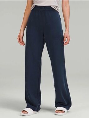 lululemon athletica Navy Wide-Leg Lounge Pants